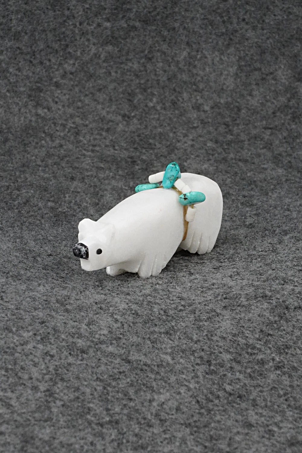 Bear Zuni Fetish Carving - Tim Lementino