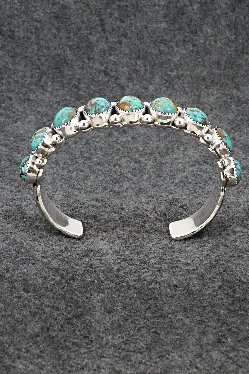 Turquoise & Sterling Silver Bracelet - Martin Muskett
