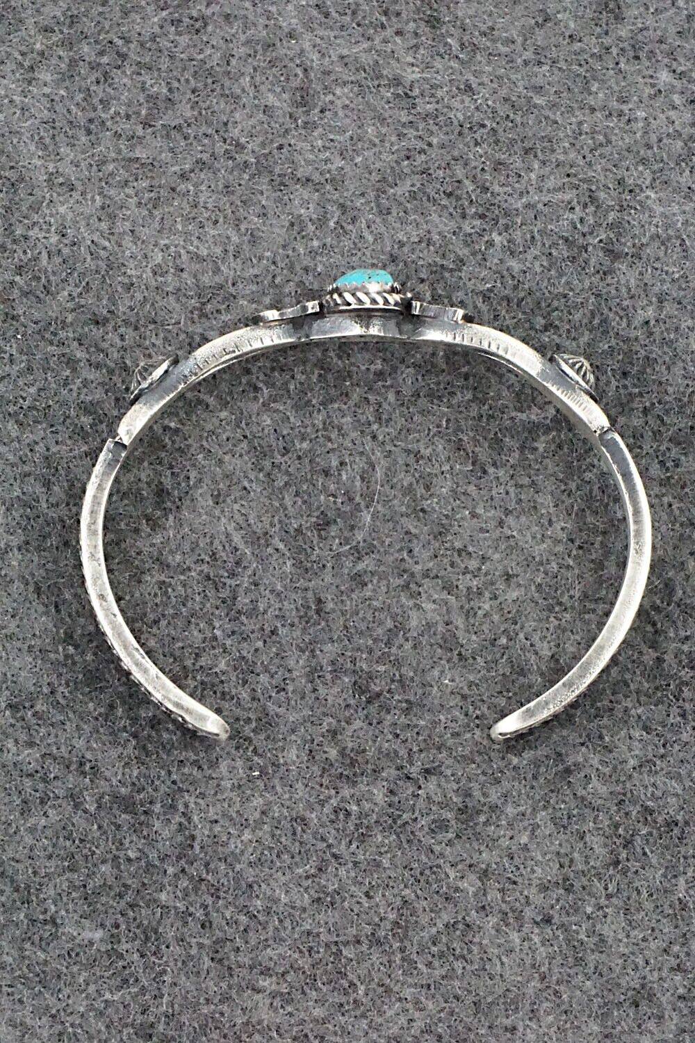 Turquoise & Sterling Silver Bracelet - Eva & Linberg Billah