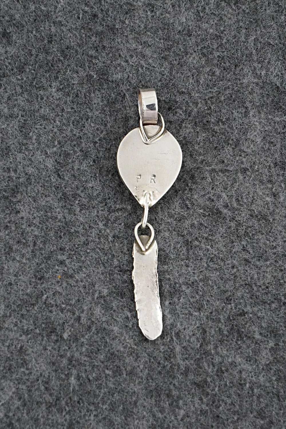 Spiny Oyster & Sterling Silver Pendant - Priscilla Reeder