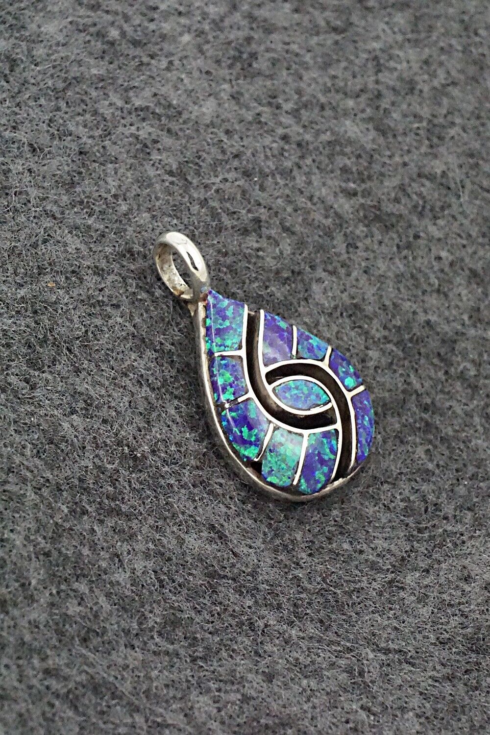 Opalite & Sterling Silver Pendant - Amy Wesley