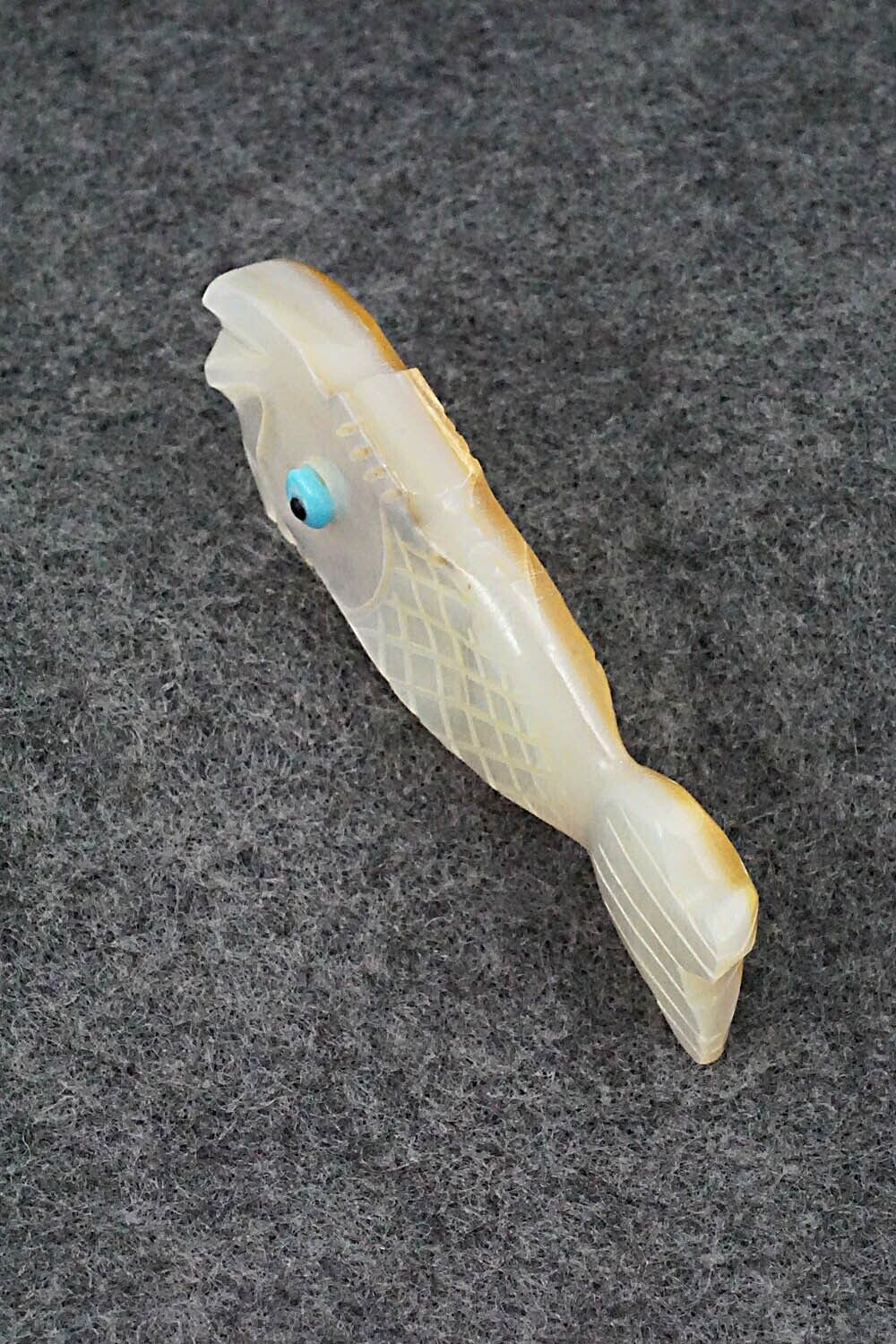 Fish Zuni Fetish Carving - Danette Laate