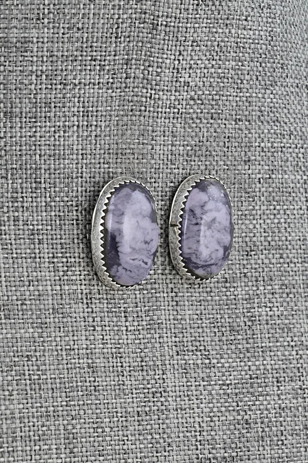 Morado & Sterling Silver Earrings - Murray Hannaweeka