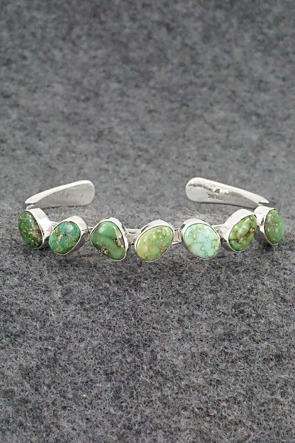 Turquoise & Sterling Silver Bracelet - Samuel Yellowhair