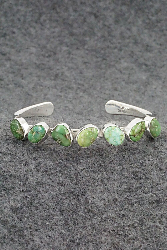 Turquoise & Sterling Silver Bracelet - Samuel Yellowhair