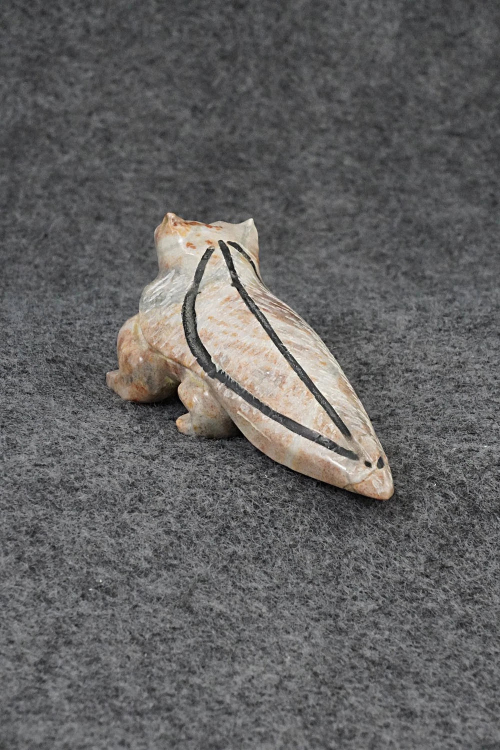 Badger Zuni Fetish Carving - Freddie Leekya