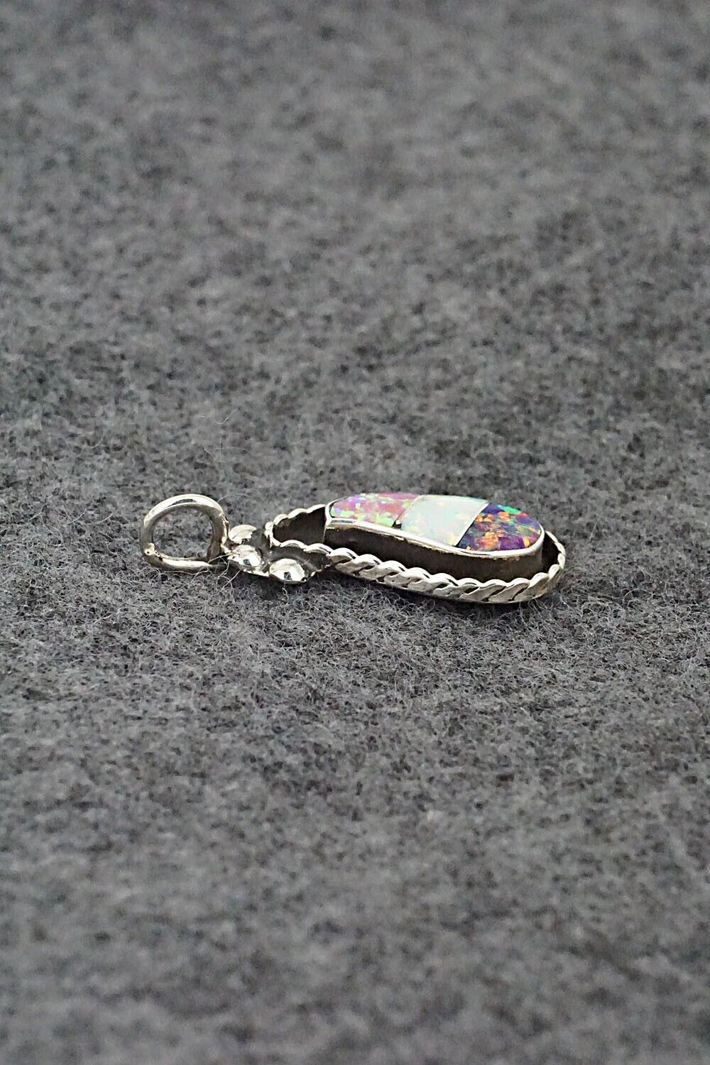 Opalite & Sterling Silver Pendant - Susie Lowsayatee