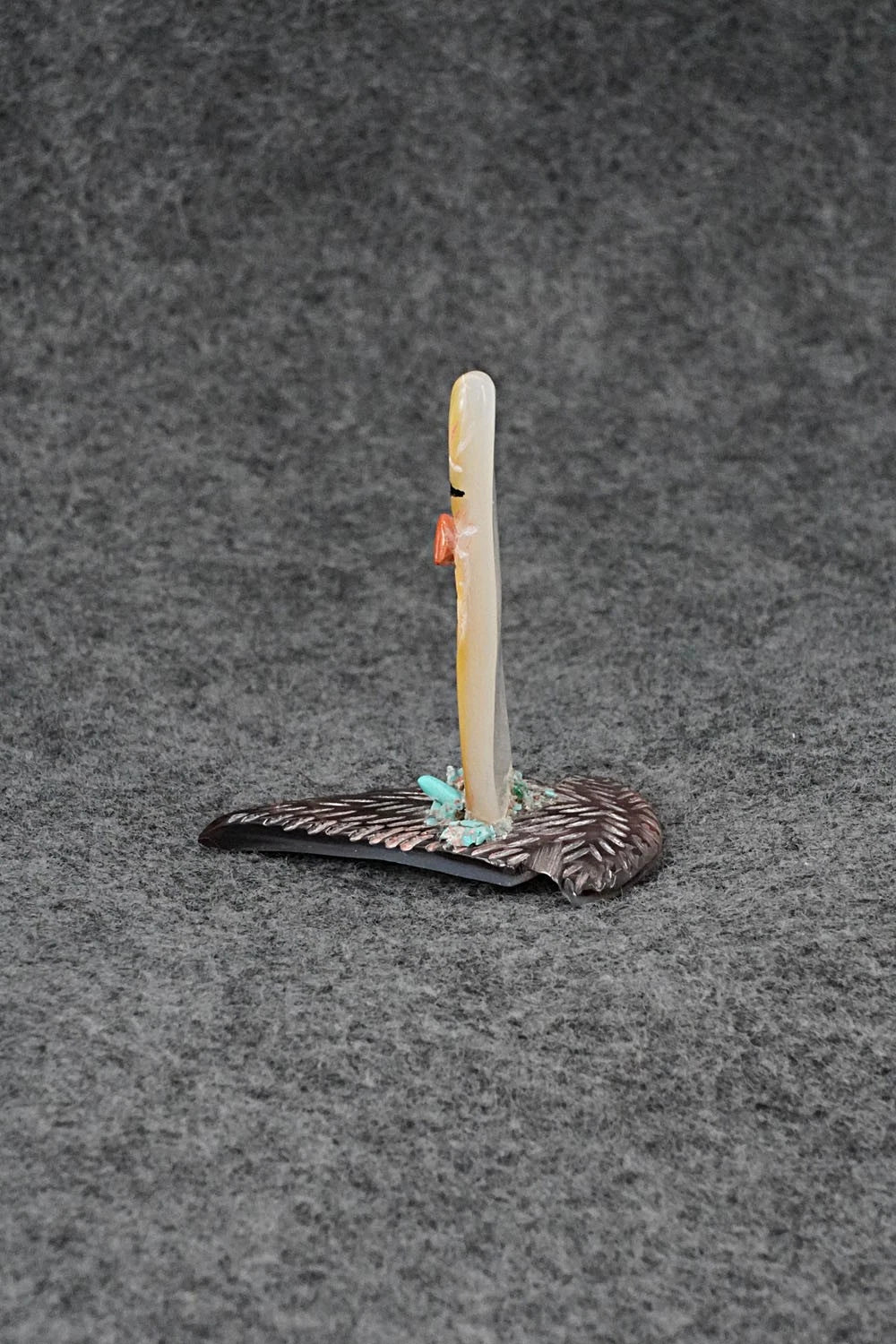 Corn Maiden Zuni Fetish Carving - Carlton Camasona
