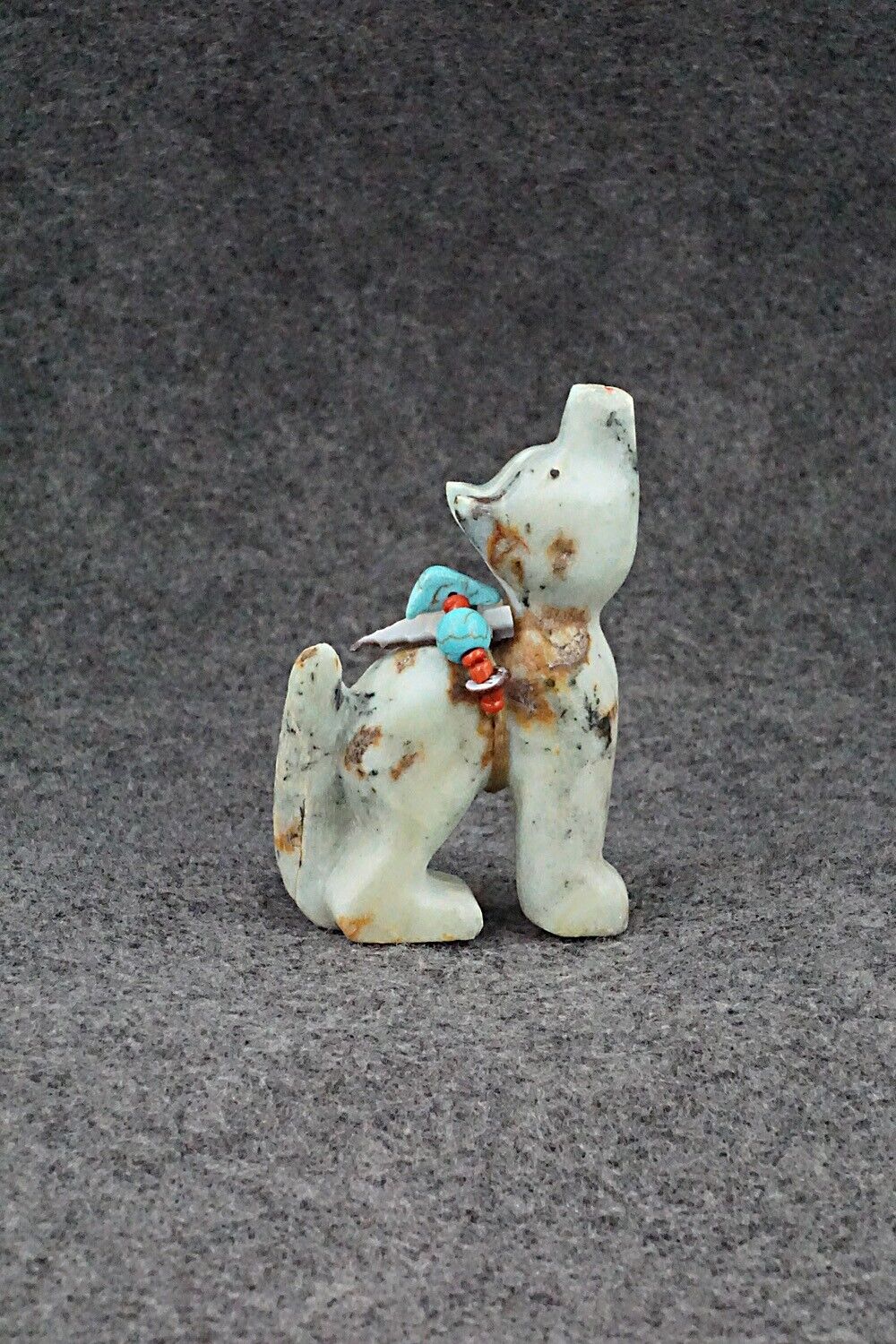 Wolf Zuni Fetish Carving - Douglas Martza