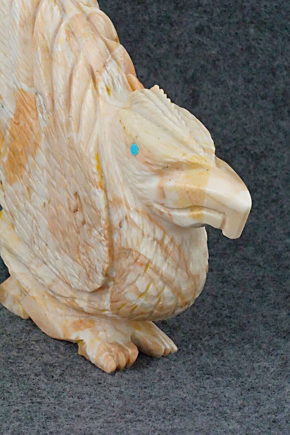Roadrunner Zuni Fetish Carving - Tony Mackel