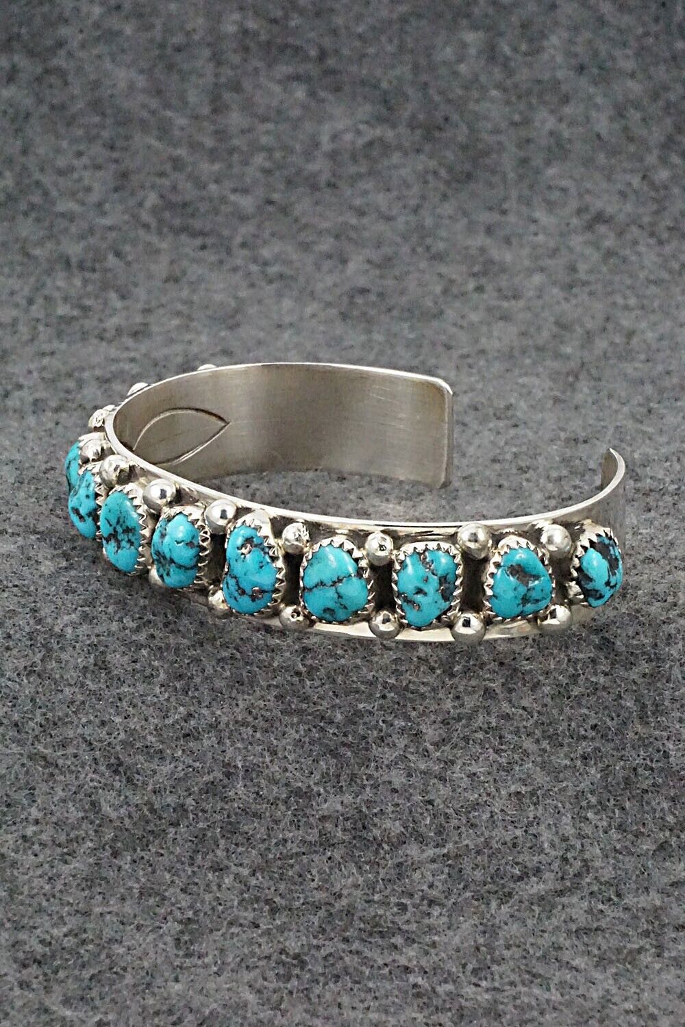 Turquoise & Sterling Silver Bracelet - Darlene Begay