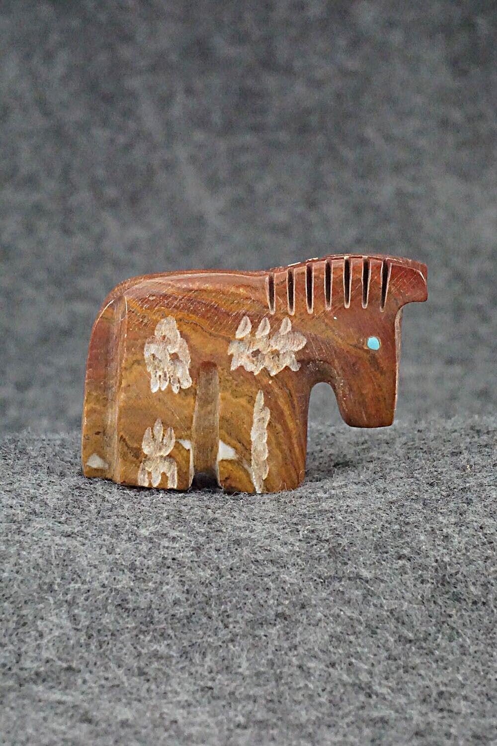 Horse Zuni Fetish Carving - Tyrone Poncho