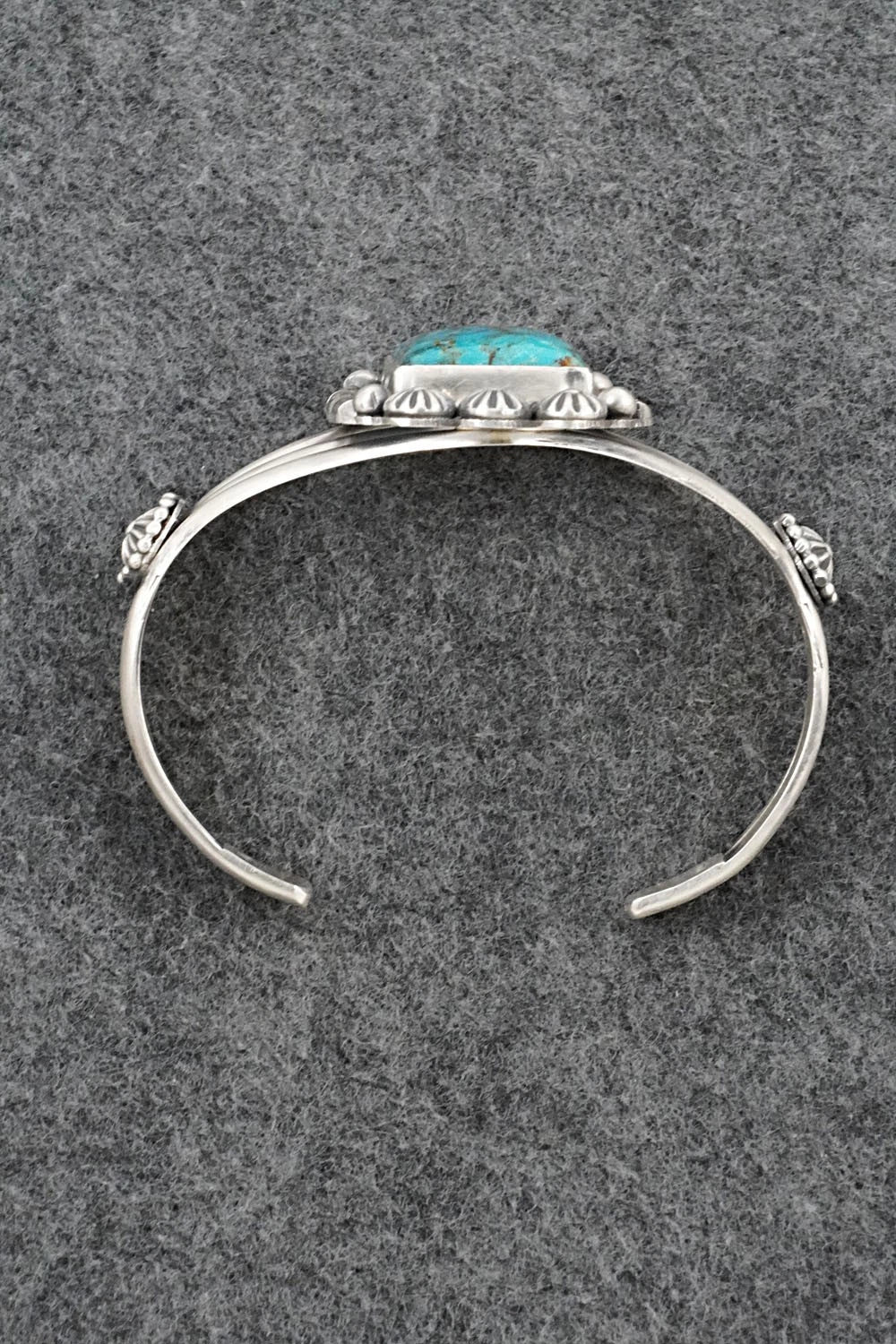 Turquoise & Sterling Silver Bracelet - Michael Calladitto