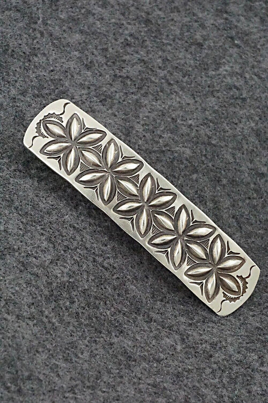 Sterling Silver Hair Barrette - Calvin Martinez