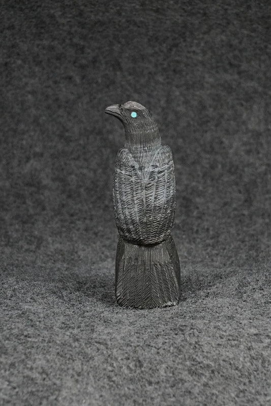 Eagle Zuni Fetish Carving - Colin Weeka