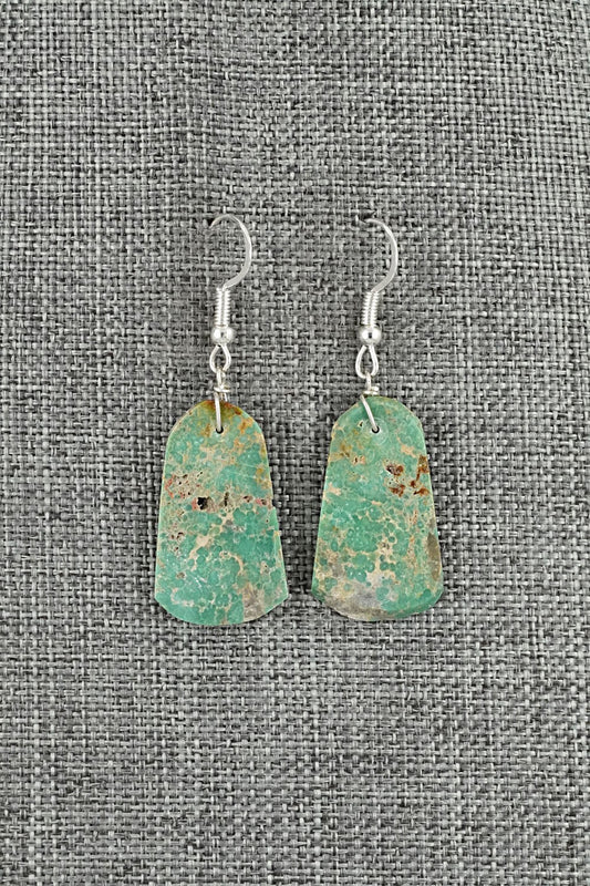 Turquoise & Sterling Silver Earrings - Tammy Nolcot