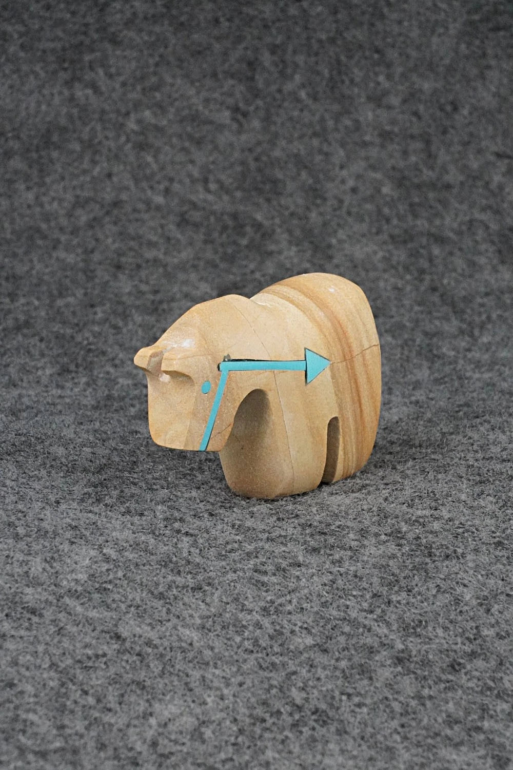 Horse Zuni Fetish Carving - Bernard Laiwakete