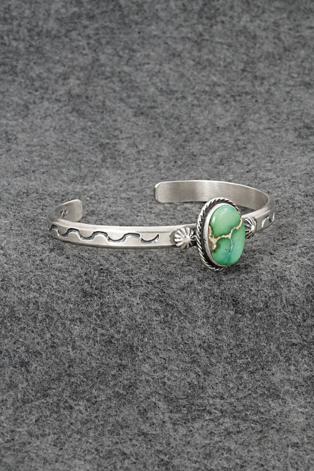 Turquoise & Sterling Silver Bracelet - Samuel Yellowhair