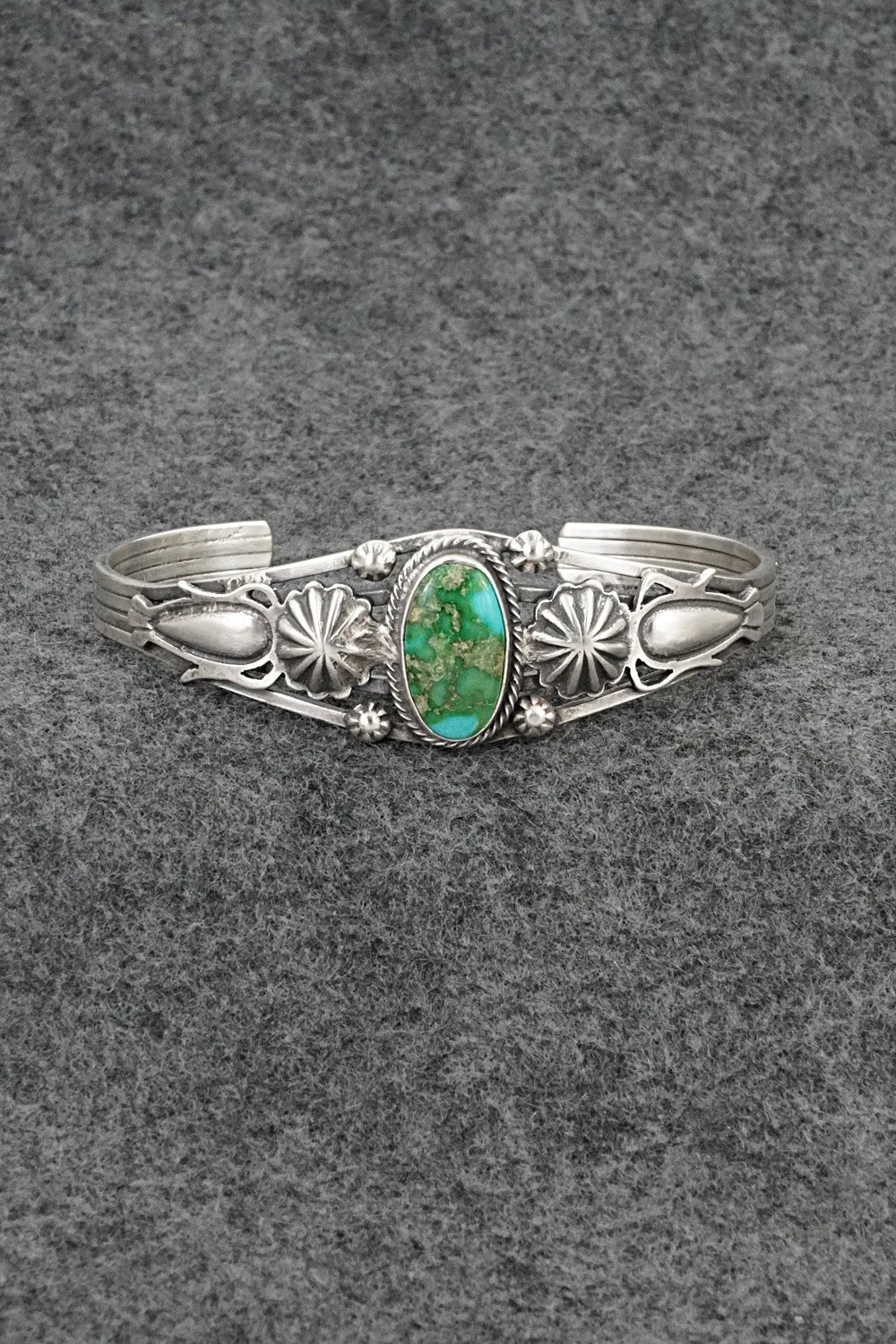 Turquoise & Sterling Silver Bracelet - Sharon McCarthy