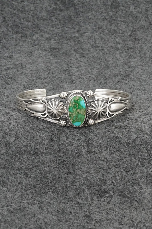 Turquoise & Sterling Silver Bracelet - Sharon McCarthy