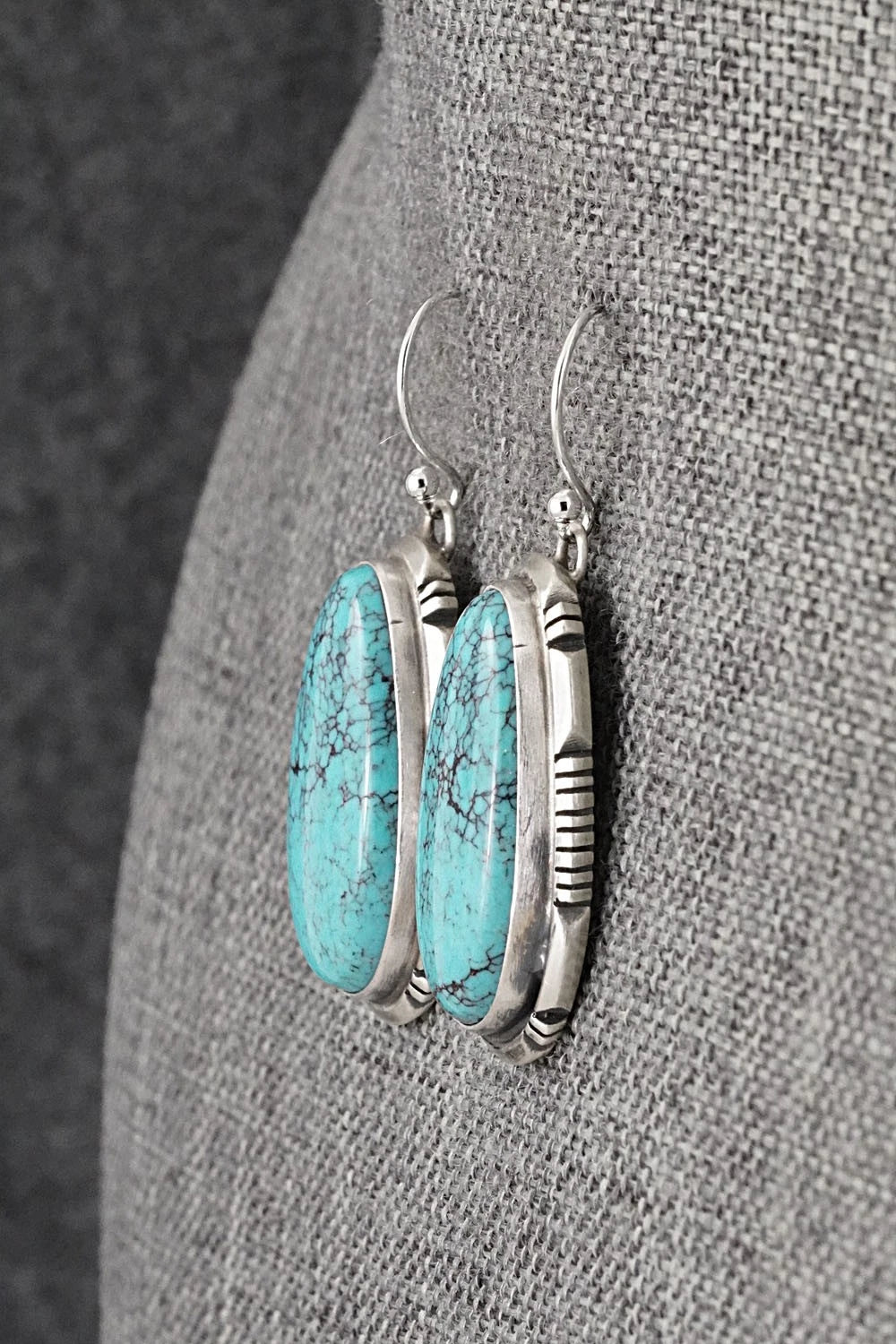Turquoise & Sterling Silver Earrings - Thomas Francisco