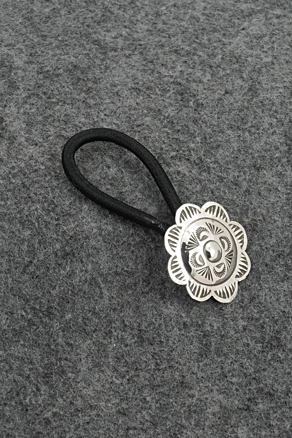 Sterling Silver Hair Tie - Bertha Begay