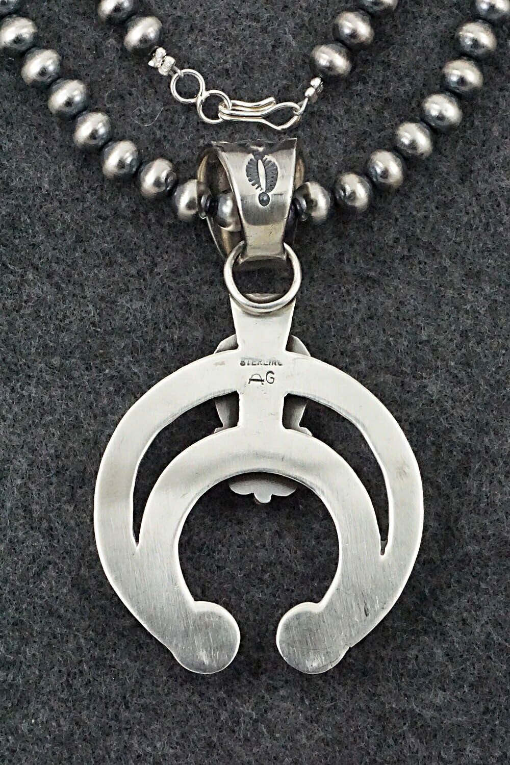 Turquoise & Sterling Silver Necklace - Paige Gordon