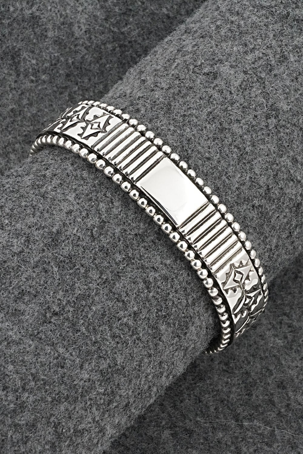 Sterling Silver Bracelet - Jonathan Nez