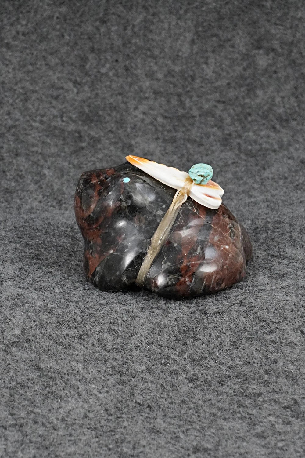 Frog Zuni Fetish Carving - Leland Boone