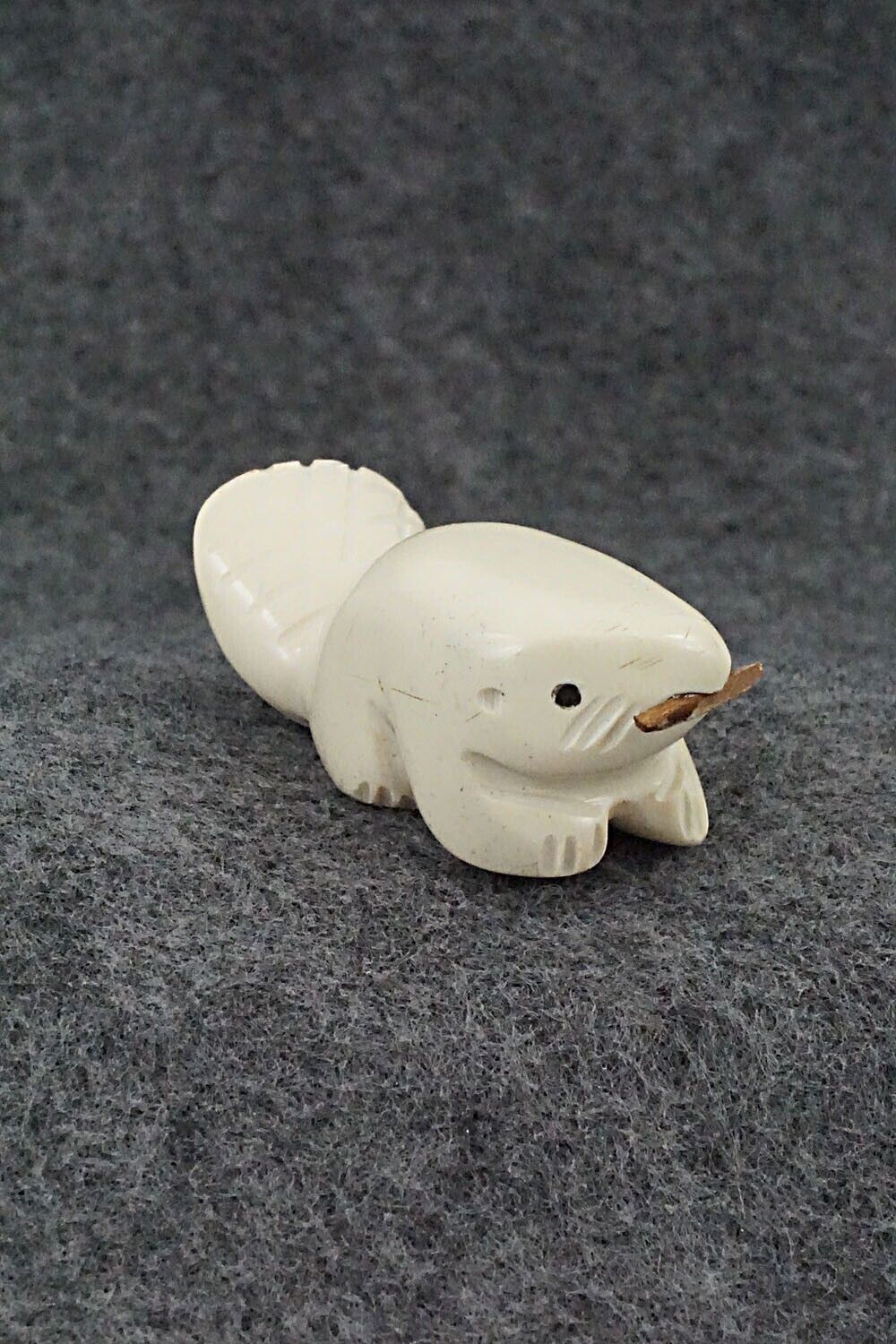 Beaver Zuni Fetish Carving - Justin Red Elk
