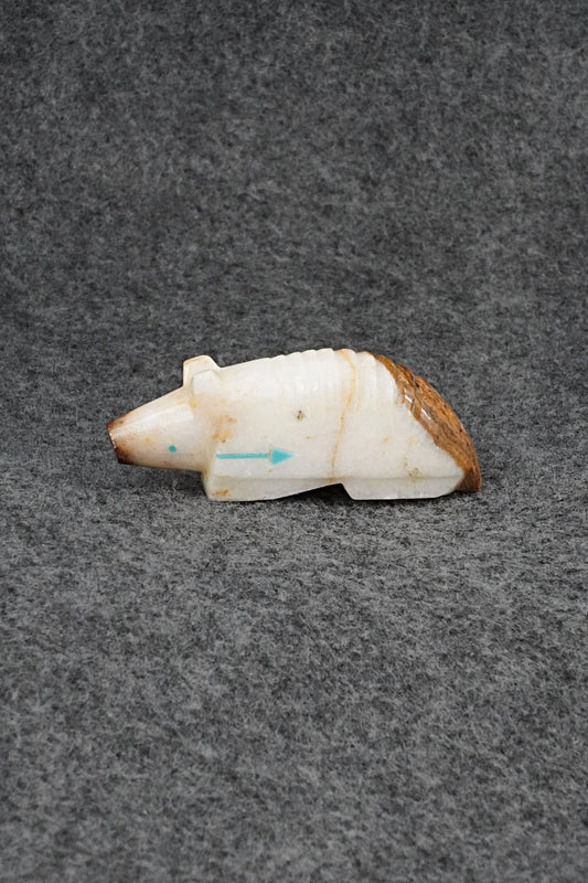 Armadillo Zuni Fetish Carving - Abby Panteah Quam