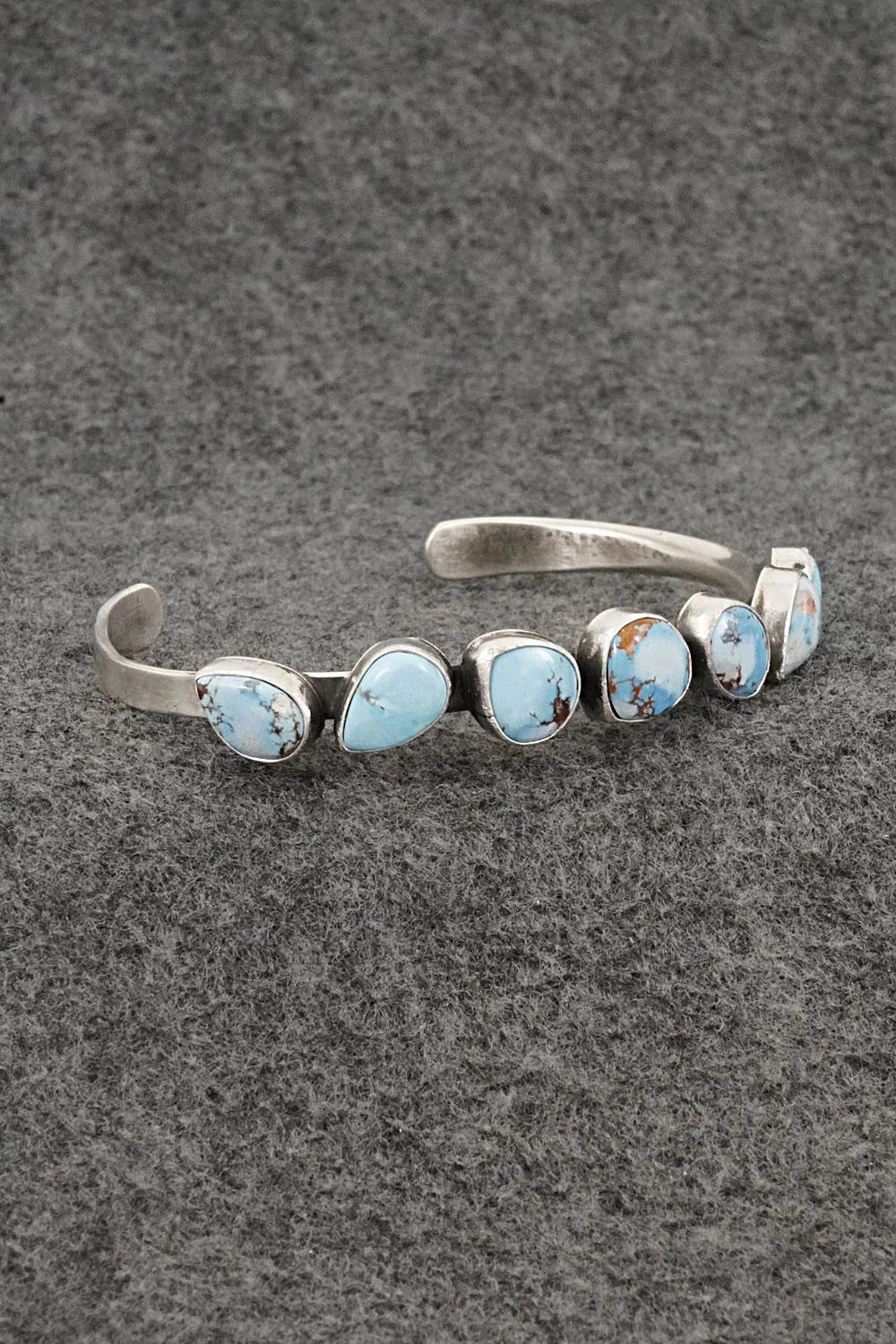 Turquoise & Sterling Silver Bracelet - Verley Betone