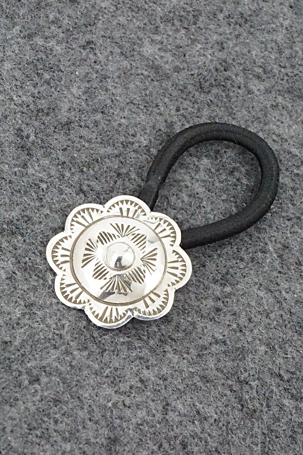Sterling Silver Hair Tie - Bertha Begay