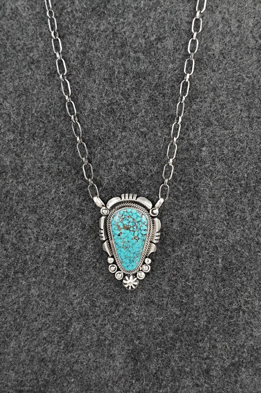 Turquoise & Sterling Silver Necklace - Daniel Benally
