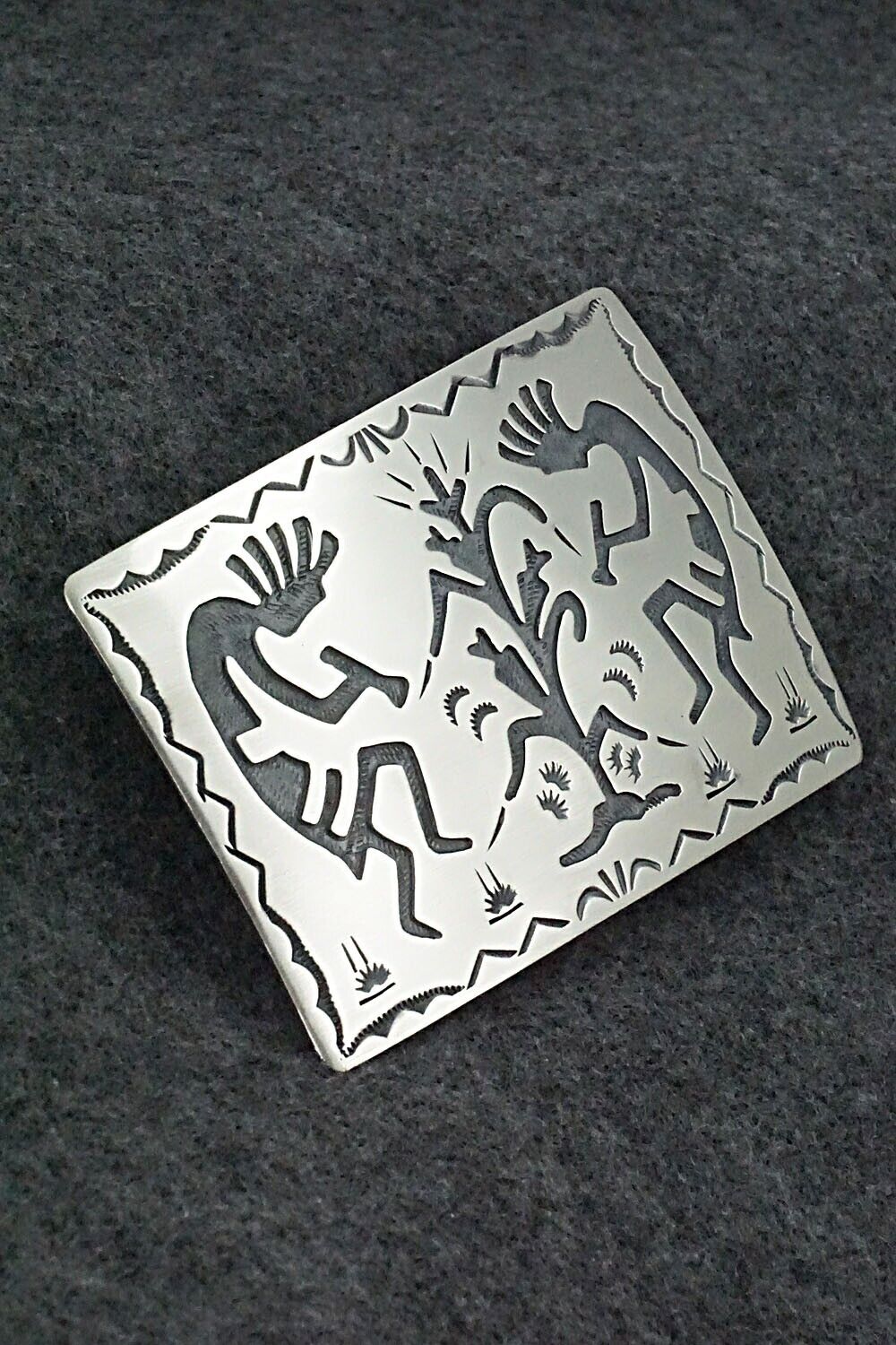 Sterling Silver Belt Buckle - Ralph Bia