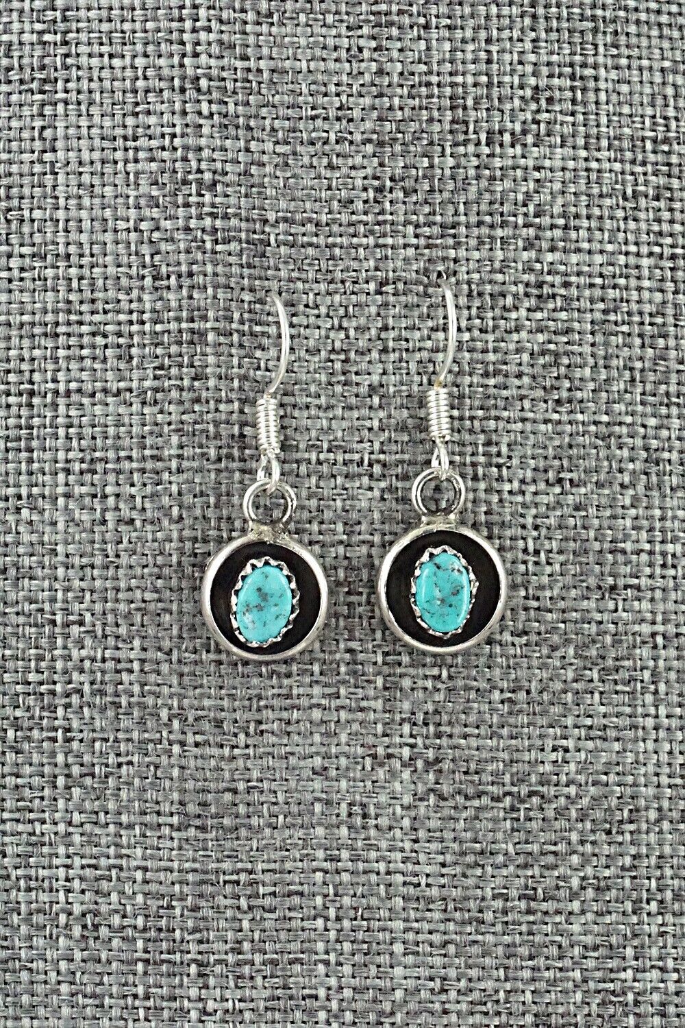 Turquoise & Sterling Silver Squash Blossom Set - Phil Garcia