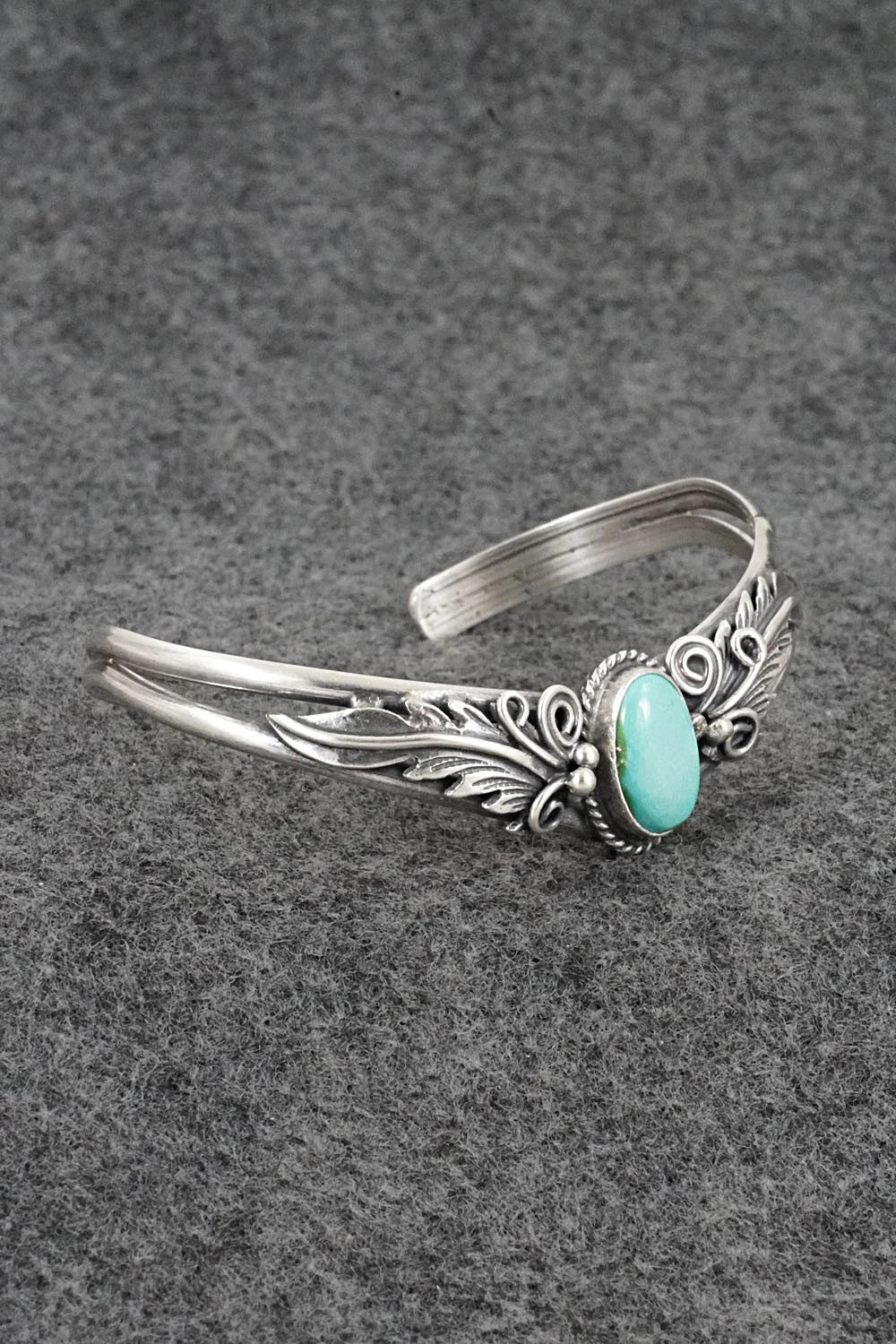 Turquoise & Sterling Silver Bracelet - Jemson Henio