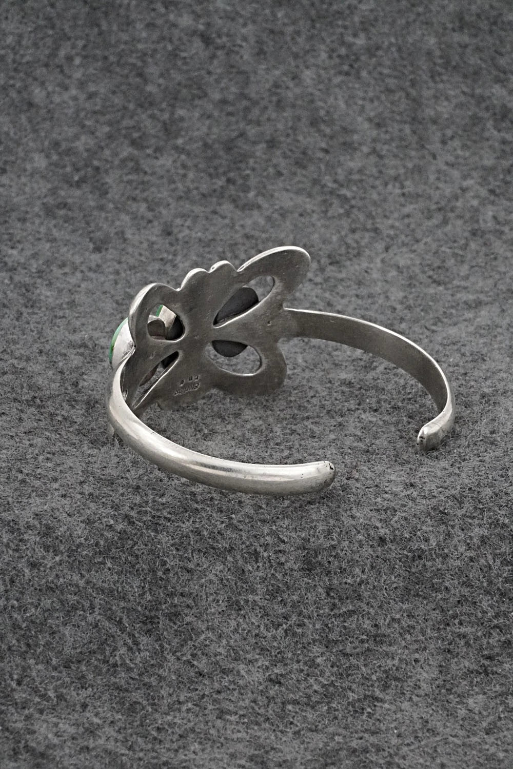 Turquoise & Sterling Silver Bracelet - Eugene Gruber