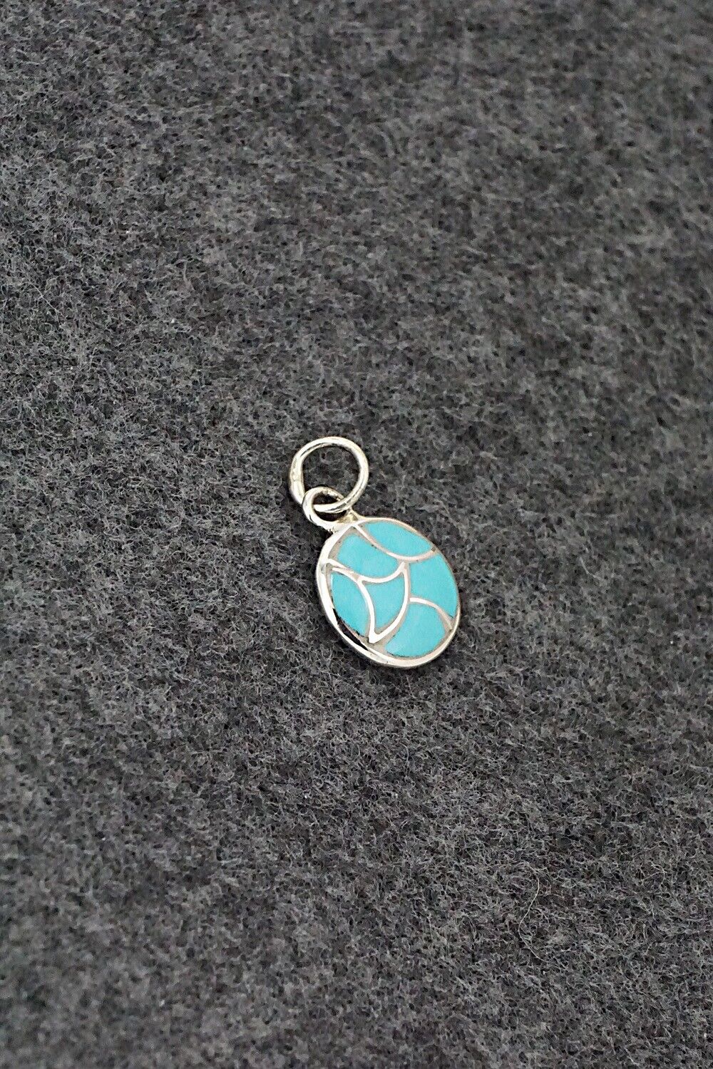 Turquoise & Sterling Silver Pendant - Orena Leekya