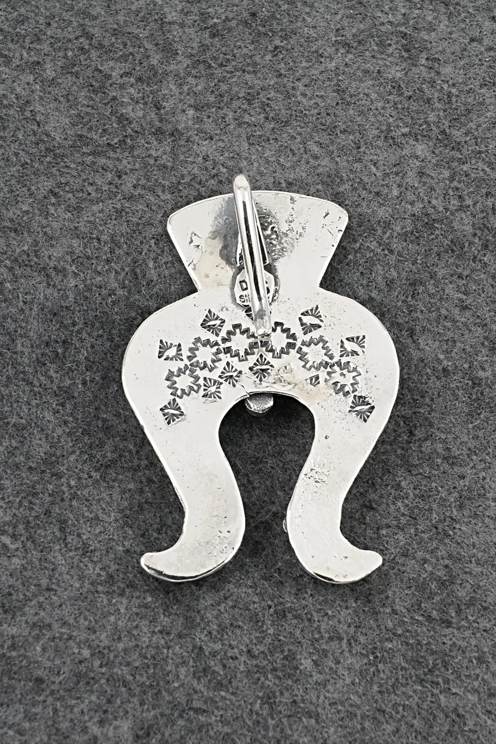 Turquoise & Sterling Silver Pendant - Delbert Arviso