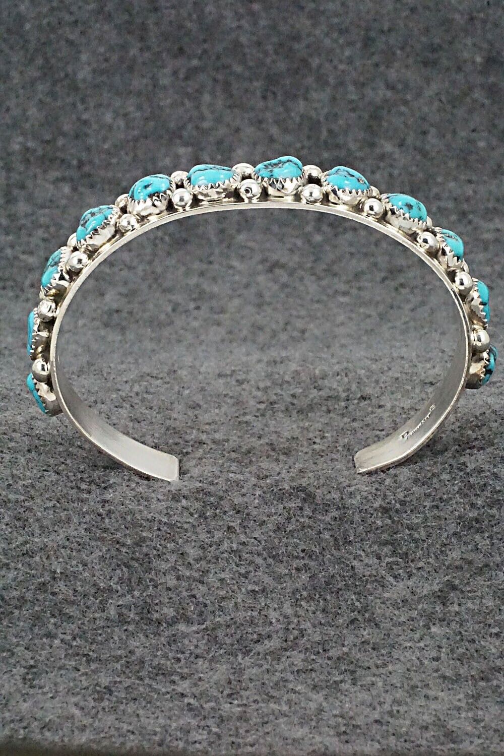 Turquoise & Sterling Silver Bracelet - Darlene Begay