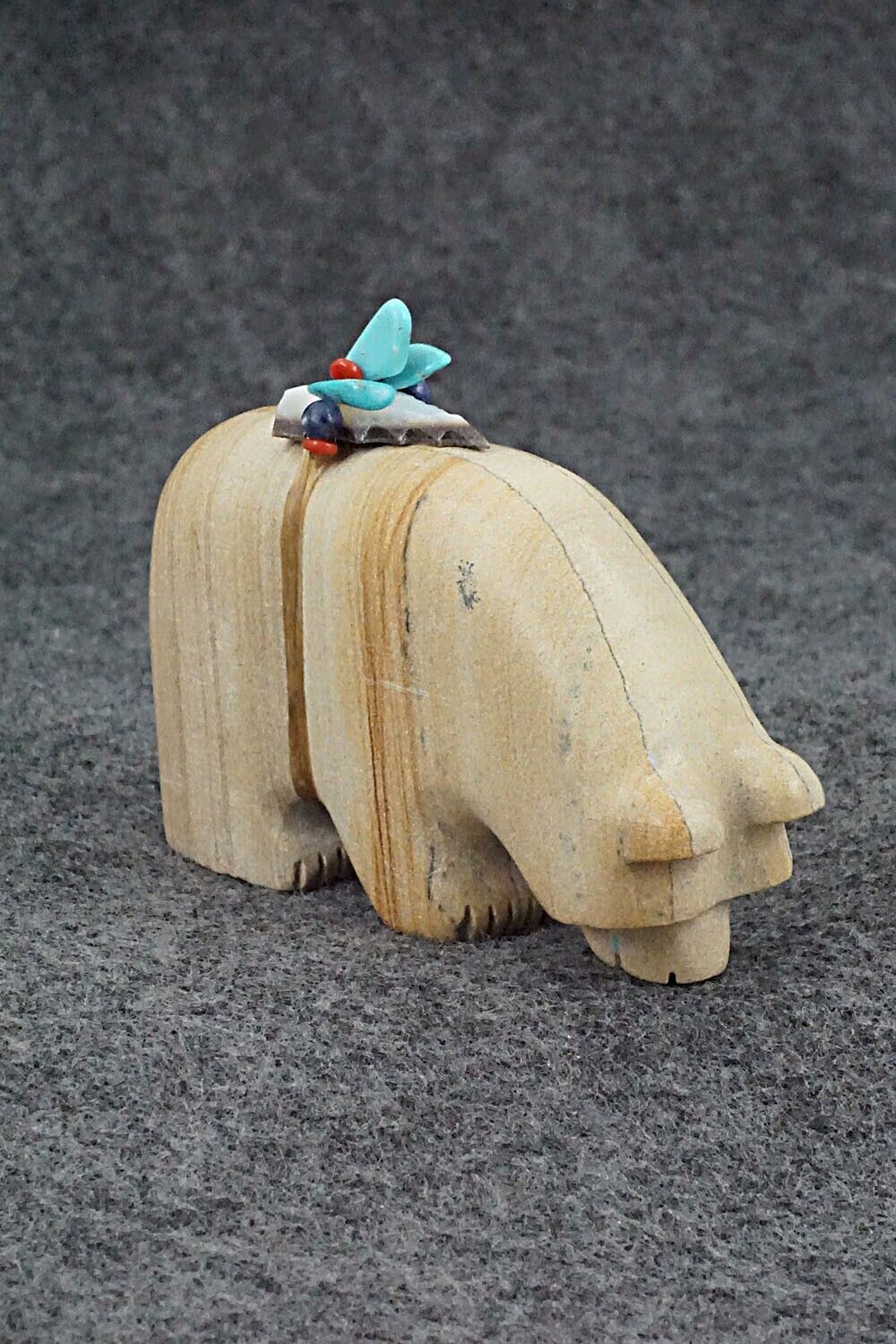 Bear Zuni Fetish Carving - Douglas Martza