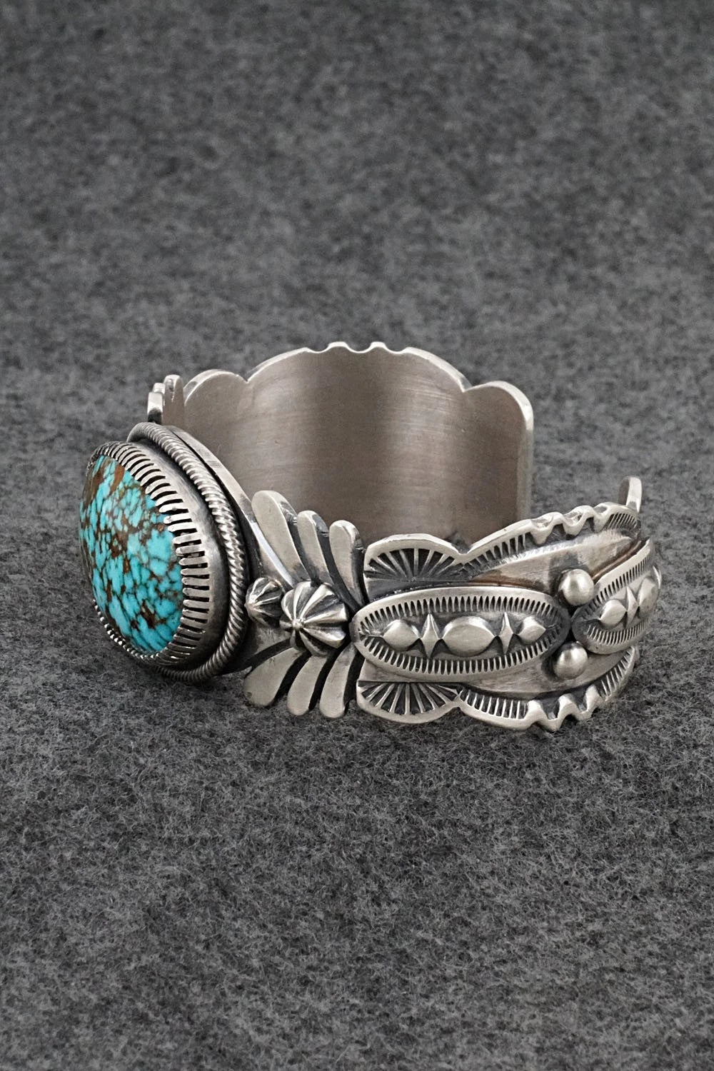Turquoise & Sterling Silver Bracelet - Mark Yazzie