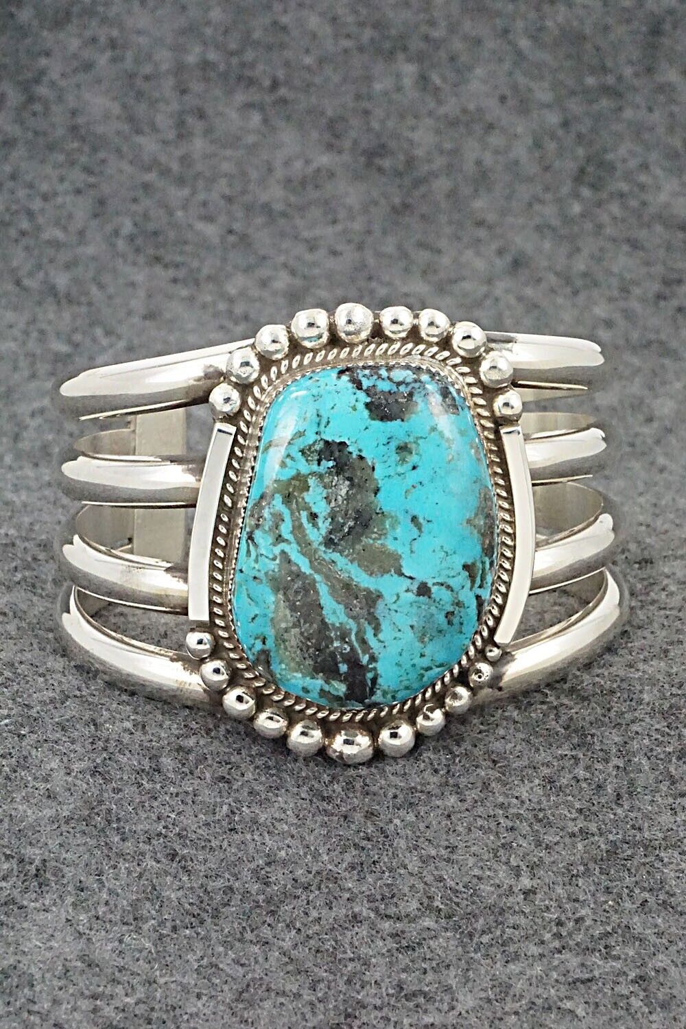 Turquoise & Sterling Silver Bracelet - Ray Nez