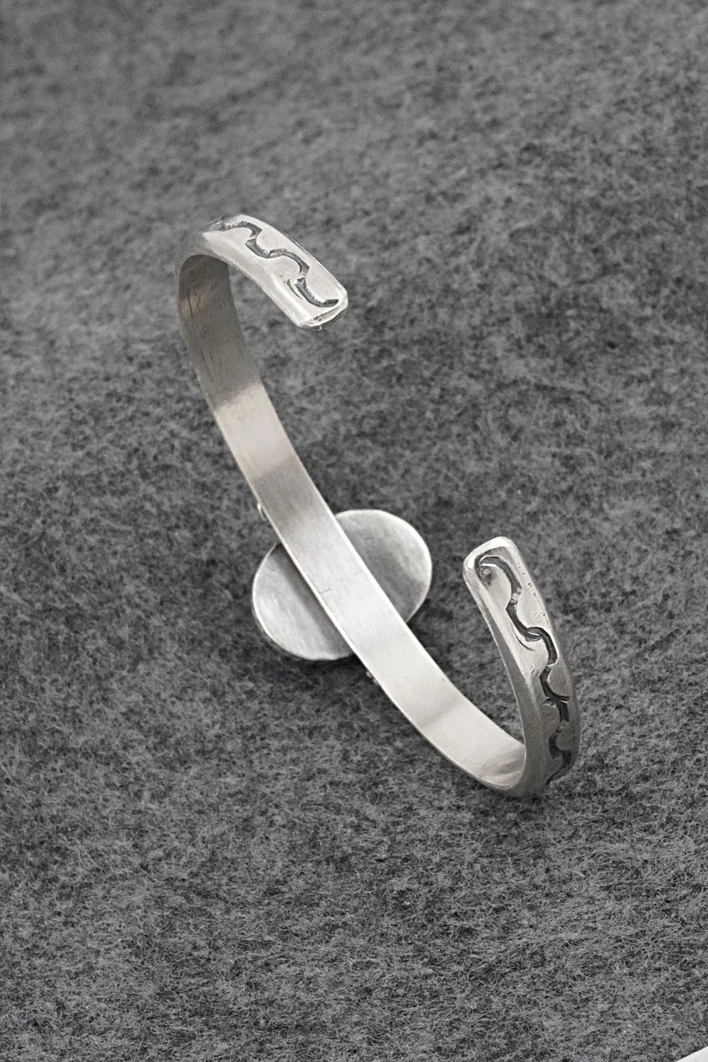 Turquoise & Sterling Silver Bracelet - Samuel Yellowhair