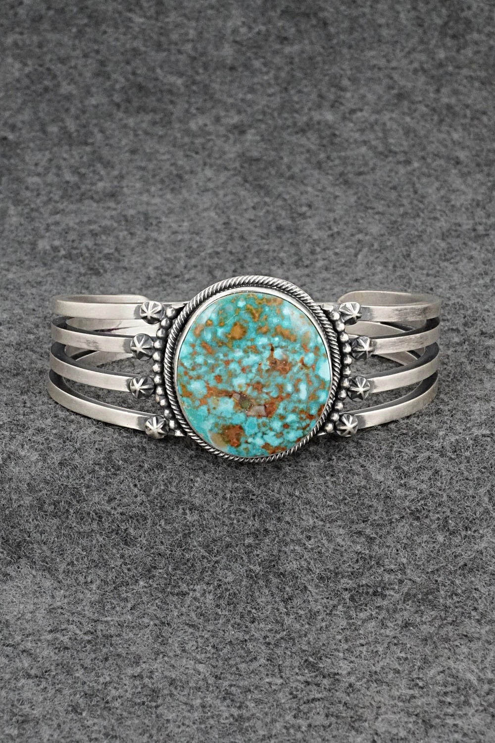 Turquoise & Sterling Silver Bracelet - Daniel Benally