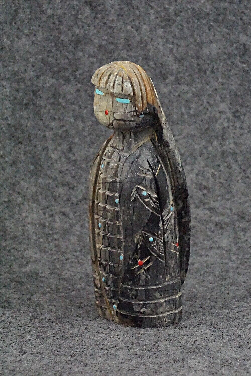 Corn Maiden Zuni Fetish Carving - Douglas Martza