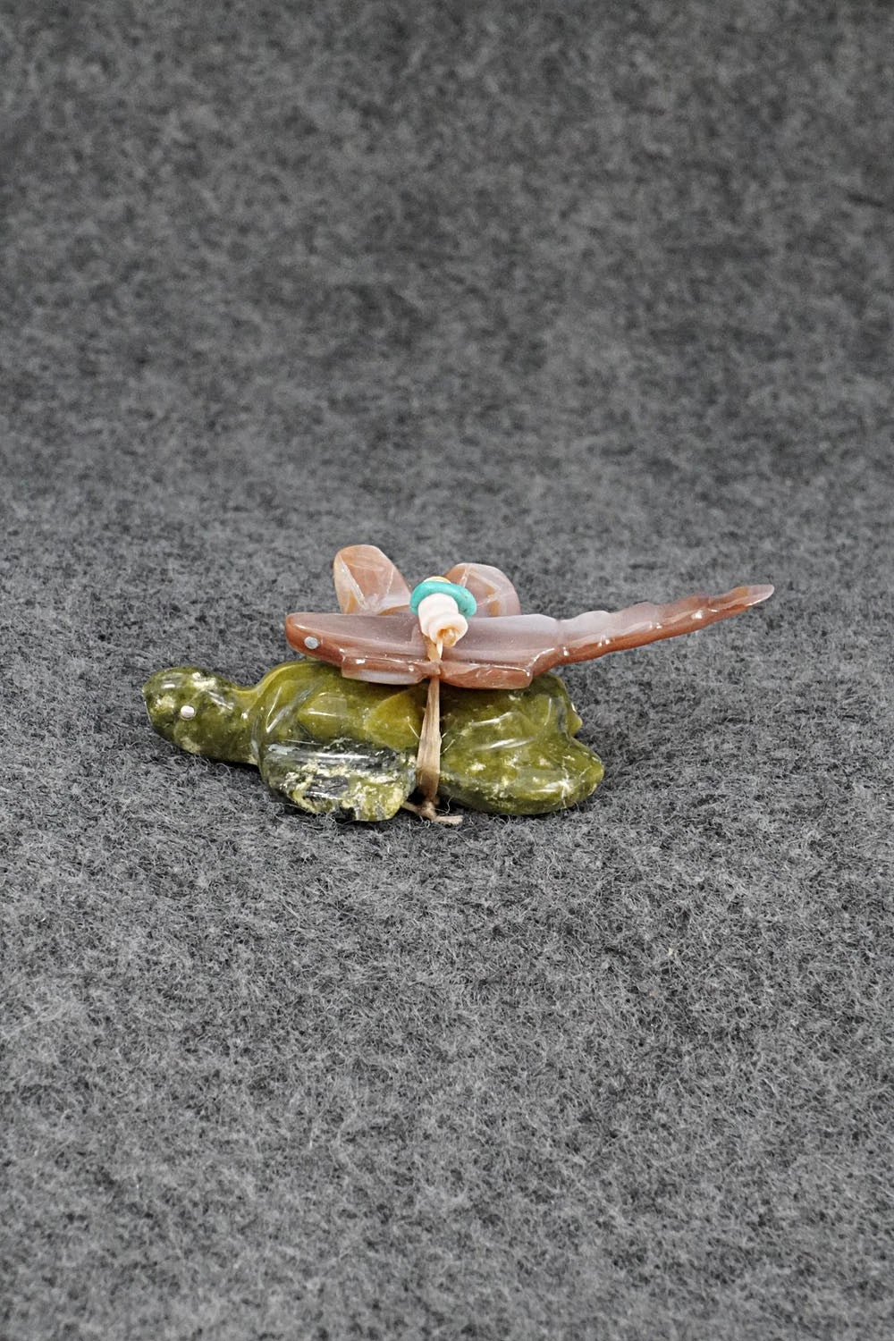 Turtle Zuni Fetish Carving - Daisy Rose Leonard
