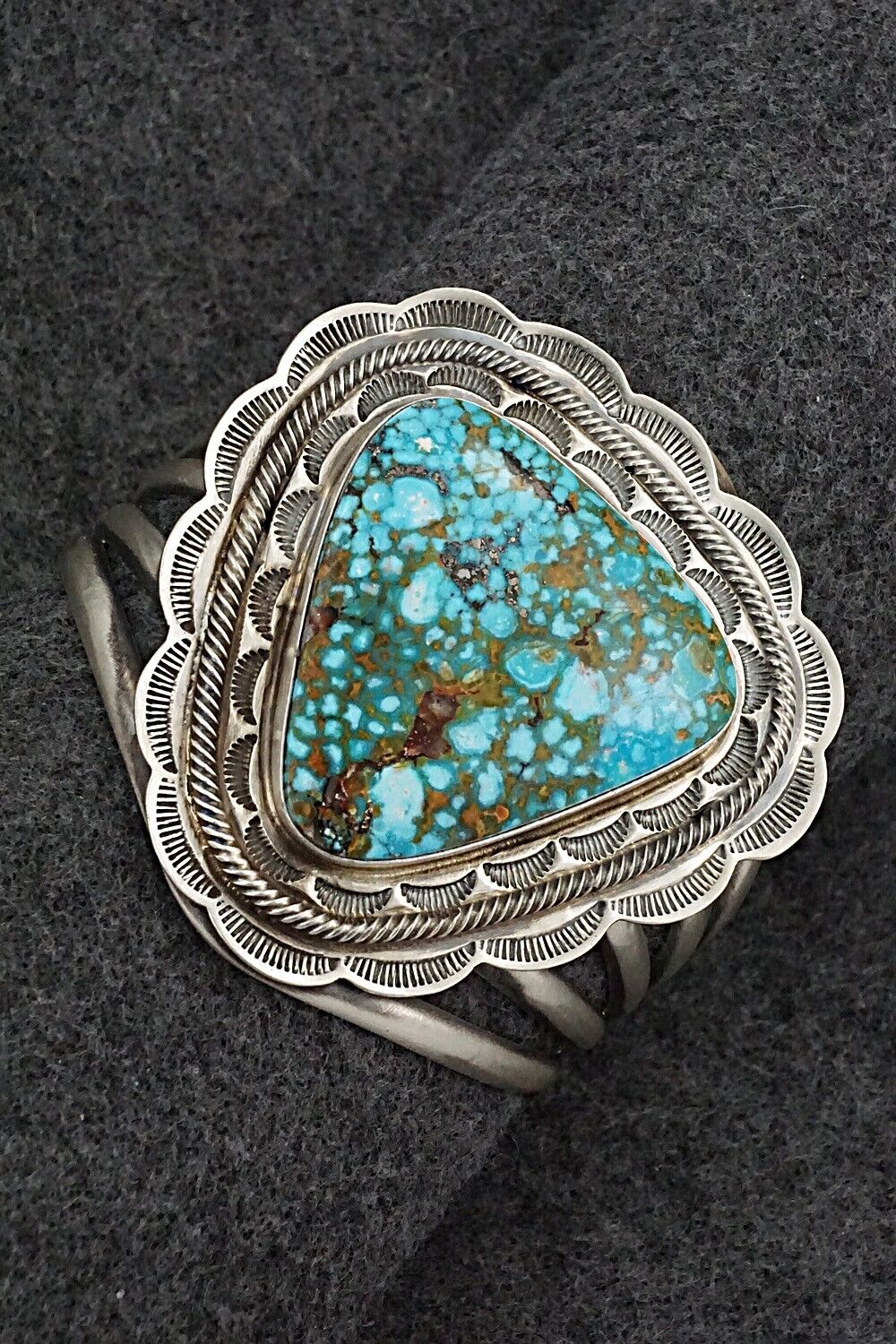 Turquoise & Sterling Silver Bracelet - Thomas Francisco