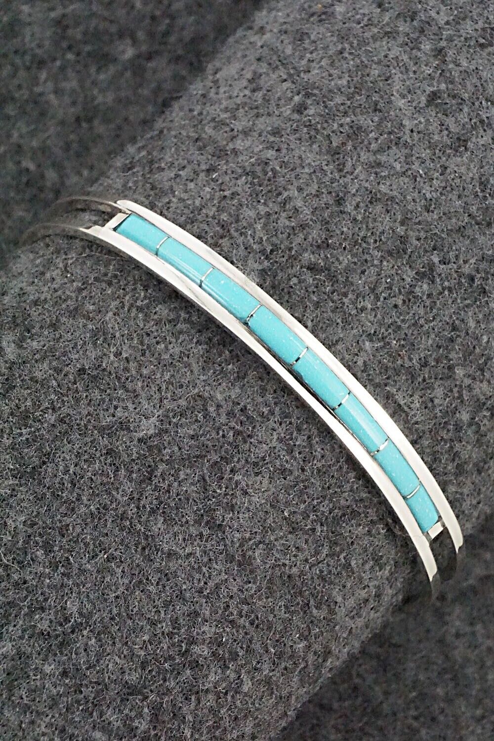 Turquoise & Sterling Silver Bracelet - Anson Wallace